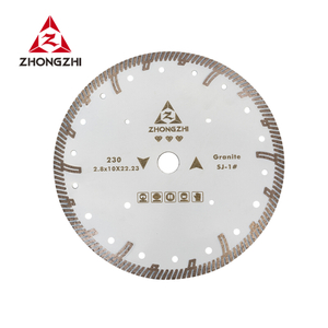  230mm Continuous Turbo Rim Blade Hot Sintered for Granite Cutting