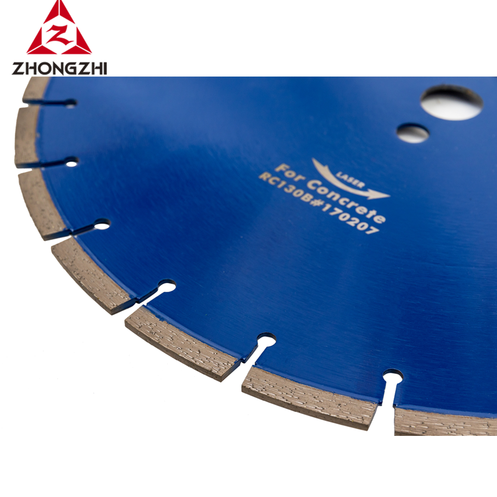 High Efficiency Reinforced Concrete Diamond Saw Blade for Floor Cutting