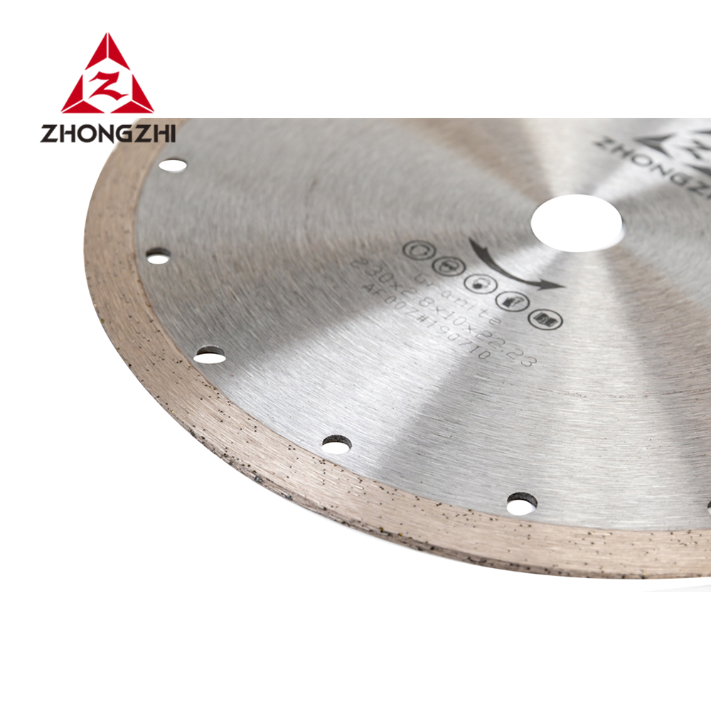 Granite Sintered Diamond Saw Blade for Wet Cutting with Hot Press